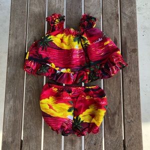 Baby Hawaiian Vacation Dress